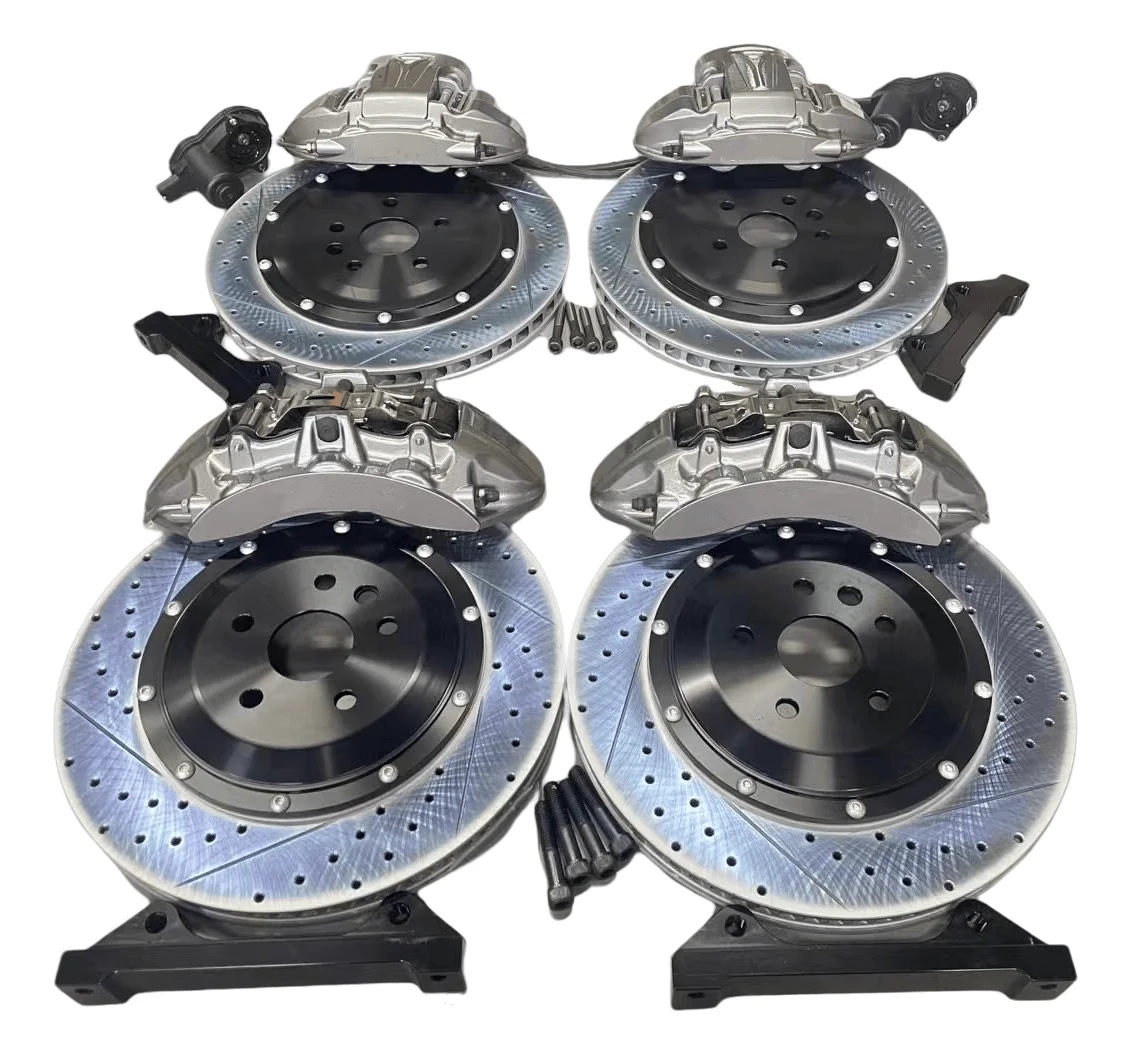 فرامل عالية الأداء بستة مكابس وأربعة مكابس CTSV6 F40 لشاكر الحصان الكهربائي Mondeo Explorer Sharp Ranger