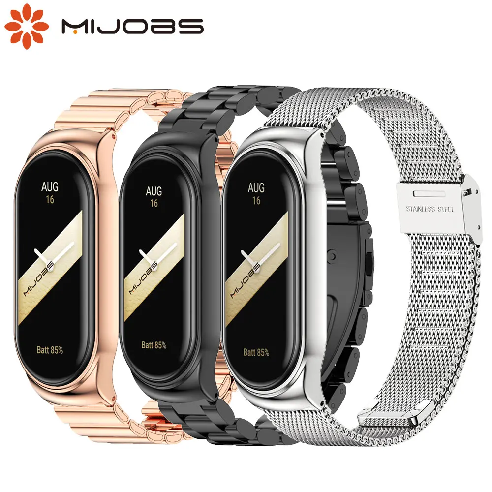 미밴드 10 9 8 메탈 스트랩 미밴드 10 9 Ceramic 세라믹 버전 팔찌 미밴드 8 손목밴드 펄세이라 미밴드 10 시계줄