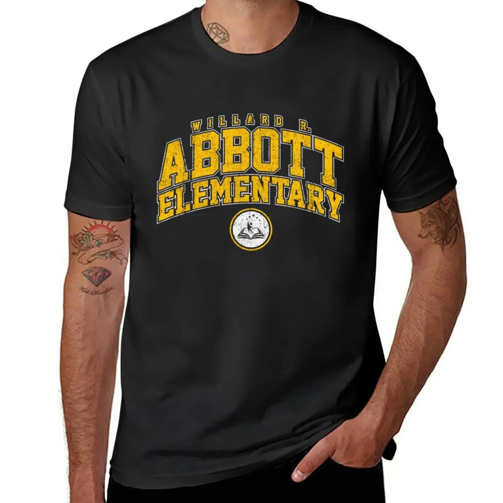 Abbott Elementary T-Shirt aesthetic clothes boys whites plus sizes Men's t shirts