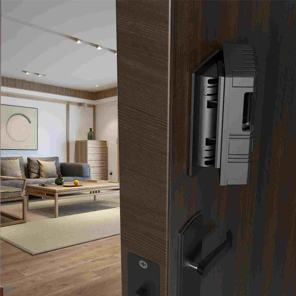 Bel pintu Video Anti Maling untuk dudukan pintu 1/2/3/3 Plus/4/2020 rilis/2023 dudukan dapat disesuaikan bel pintu