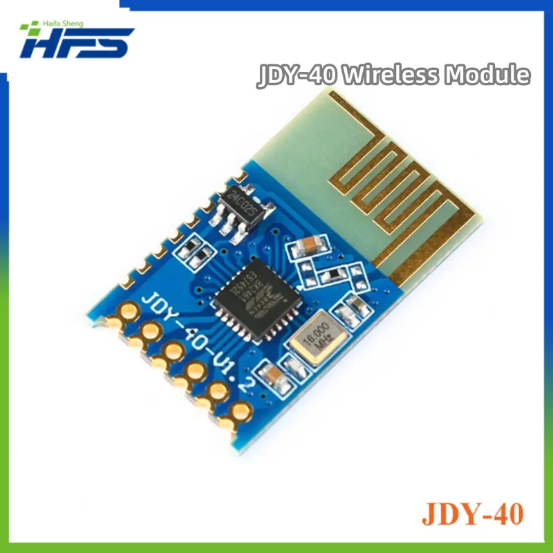 

JDY-40 2.4G Wireless Serial Port Transmission Transceiver and Remote Communication Module IO TTL Diy Electronic For Arduino