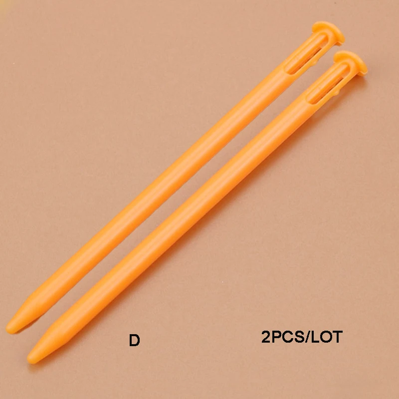 YuXi-Nintendo 3DS Game Console Touch Screen Pen, Pen Resistência, caligrafia, 2pcs, Novo