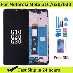 Per Motorola Moto G10 G20 G30 Display LCD Touch Screen Digitizer per Moto G20 XT2128-1, XT2128-2 sostituzione Display LCD