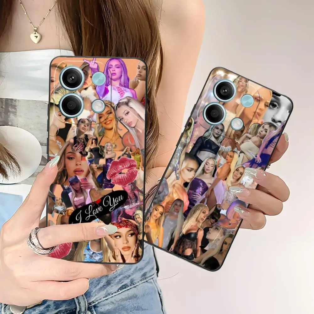 Bad Gyal Mobile Phone Case for POCO F6 F5 F4 F3 F2 Pro GT C40 Colour Printing Protective Cover Cellphones Cover Smartphone