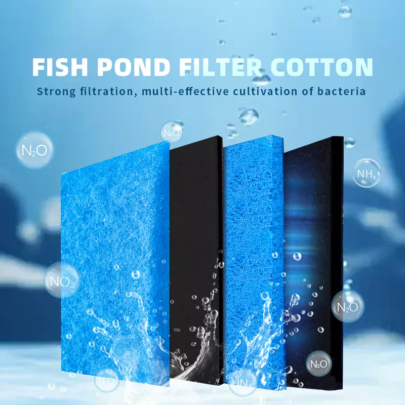 

Custom Sponge Filter for Ponds Aquarium Fish Tank Filter Cotton Japanese Filter Mat for Koi Pond
