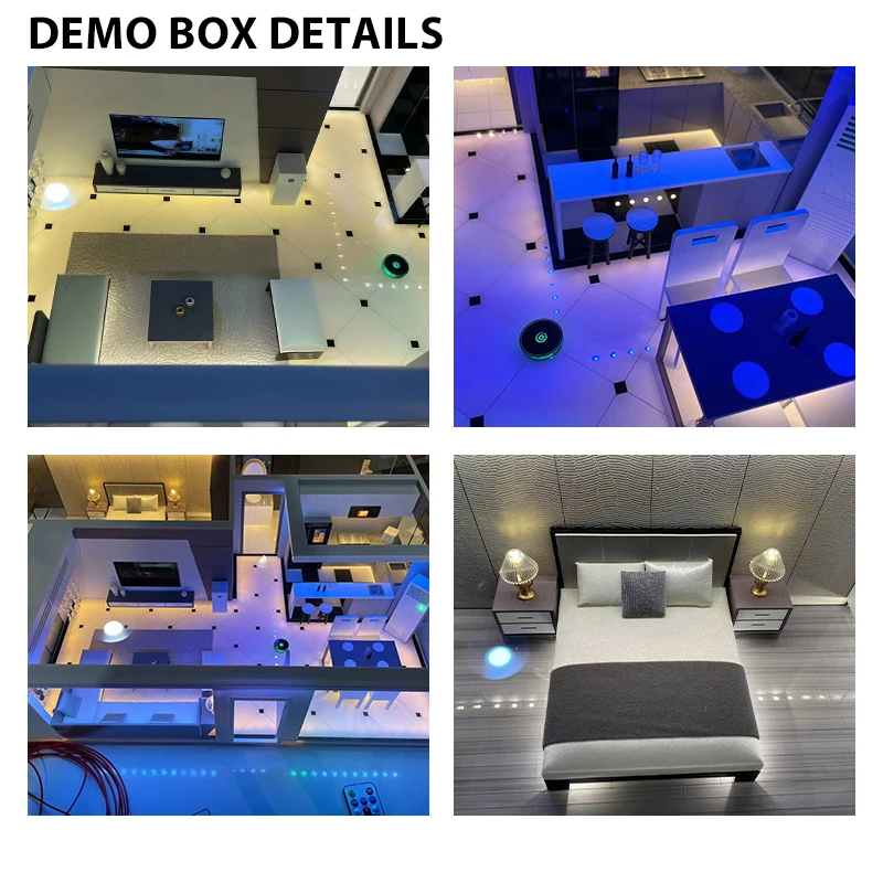 Demo box for smart transportation, easy to carry to demonstrate automated systems to your customers