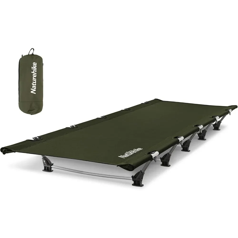 GreenWild Cot kamping Cot, Ultralight lipat Backpacking Cot, 60-detik mudah set-up, mendukung 330lbs