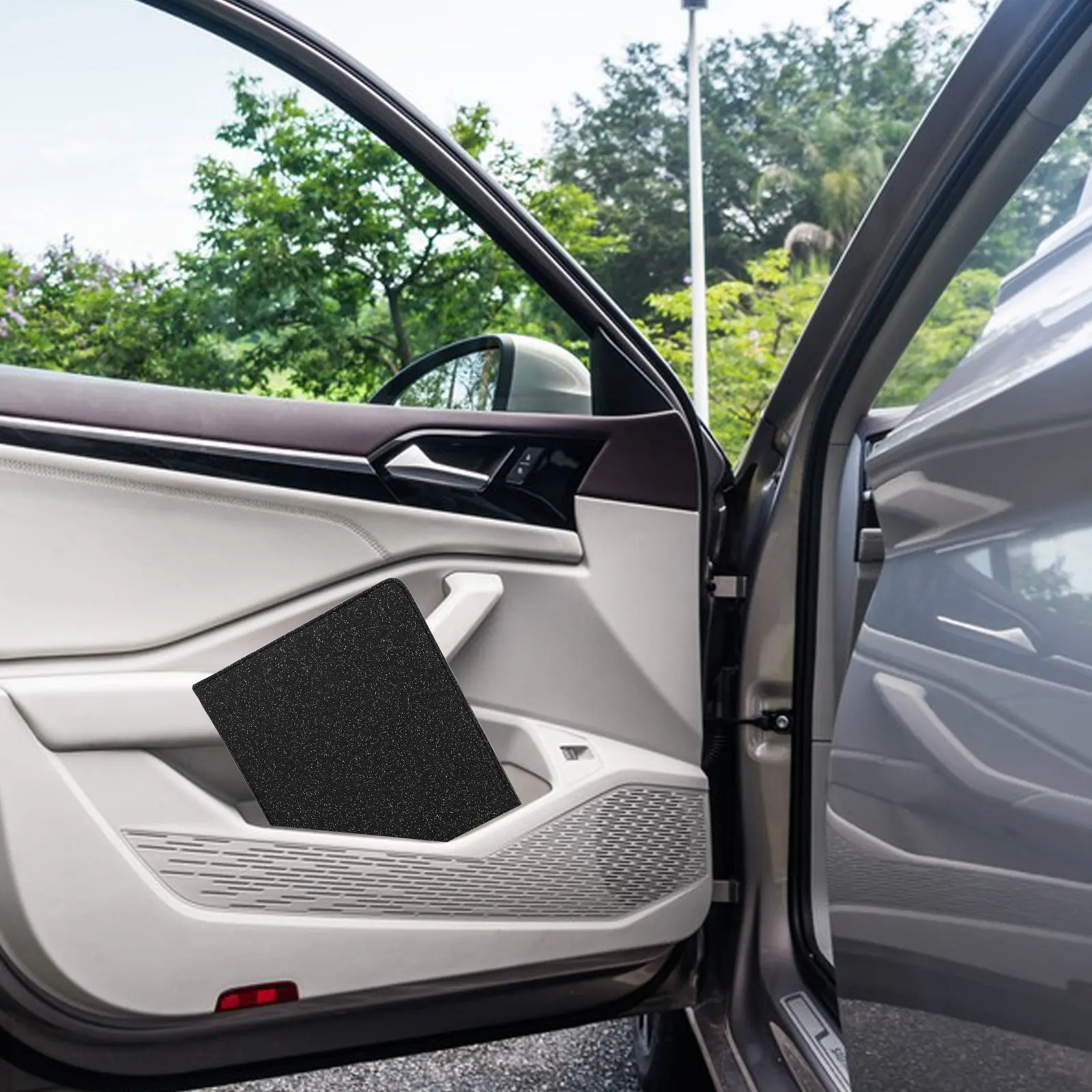 Porte-documents de voiture en PU, étui de protection spacieux pour carte d'assurance automobile, élégant porte-documents de véhicule