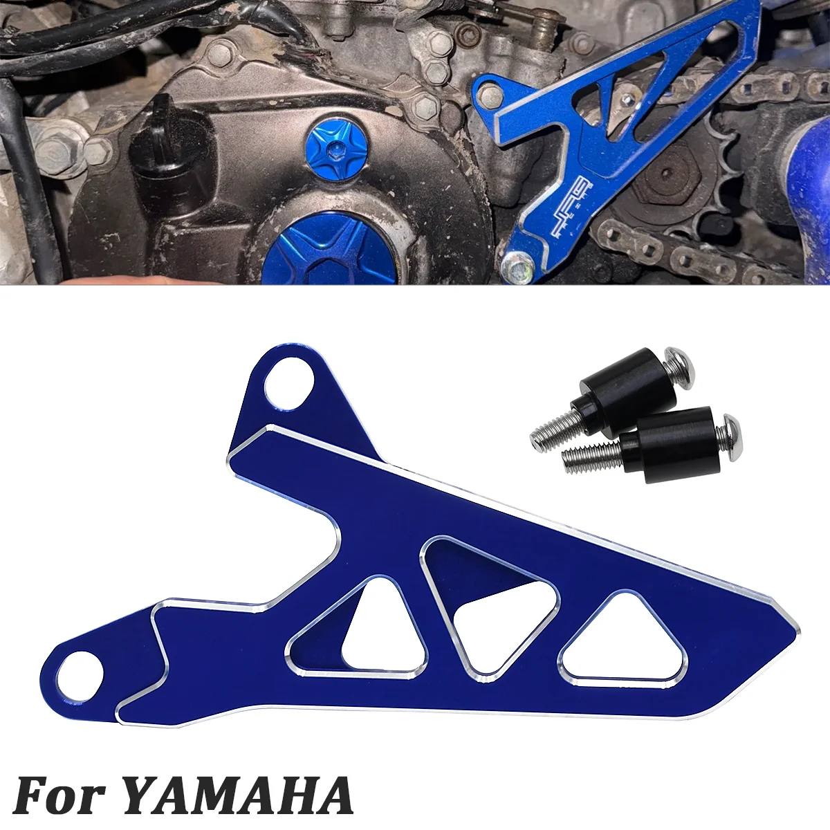 

CNC Front Sprocket Cover Chain Protector Guard For Yamaha YZ 250 250F 250X WR 450F 450 YZ250 YZ250F YZ250X WR250F YZ450F WR450F
