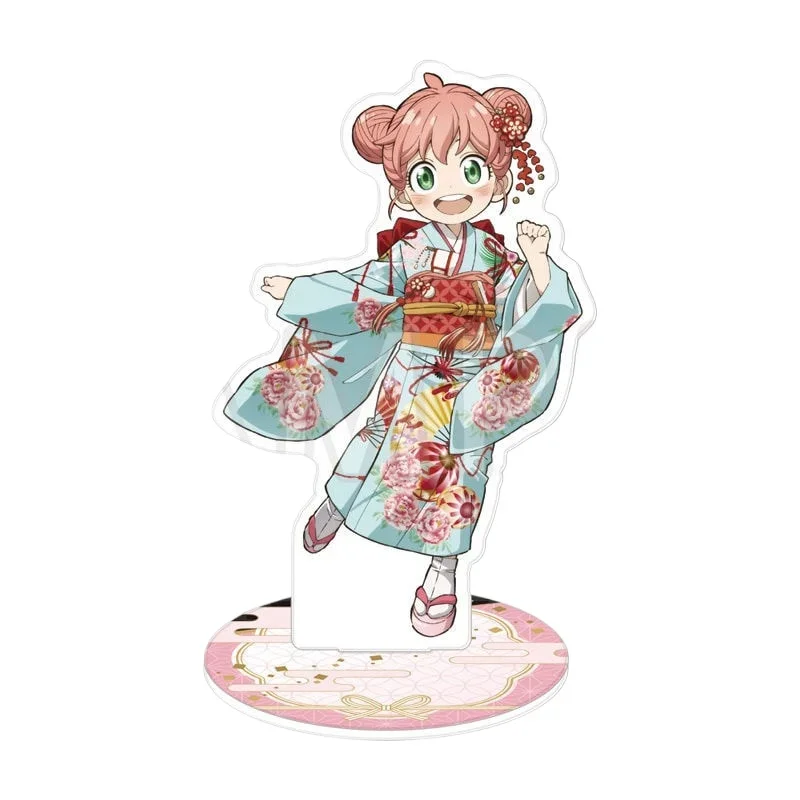SPY FAMILY TOHO 10th Anniversary AJ2025 Kimono Acrylic Stand Anime Peripherals High Quality Desktop Display Fan Gift Girl Toys