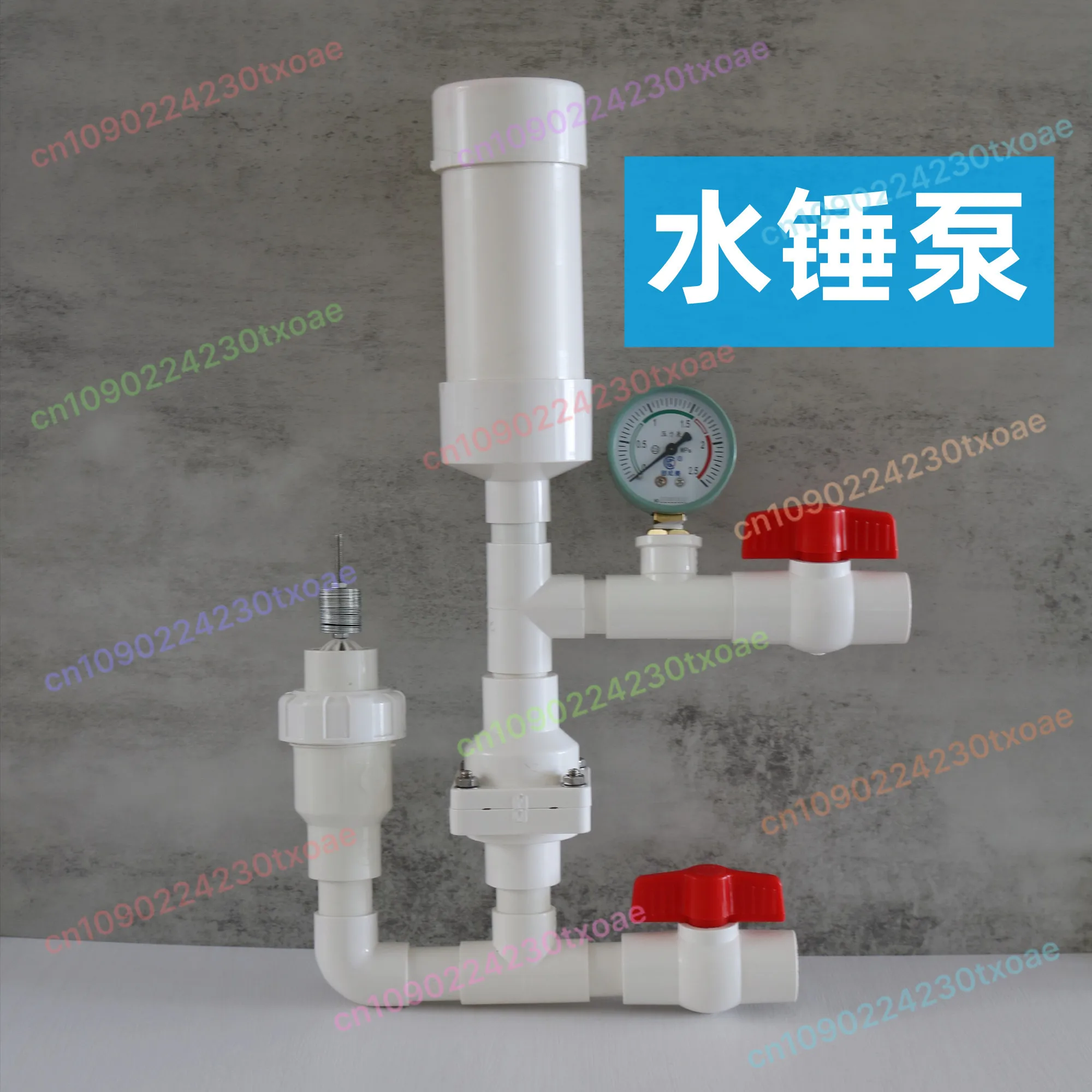 

Self Priming Water Hammer Pump High Lift Mountain Forest Agricultural Irrigation Pump No Fuel No Oil Required