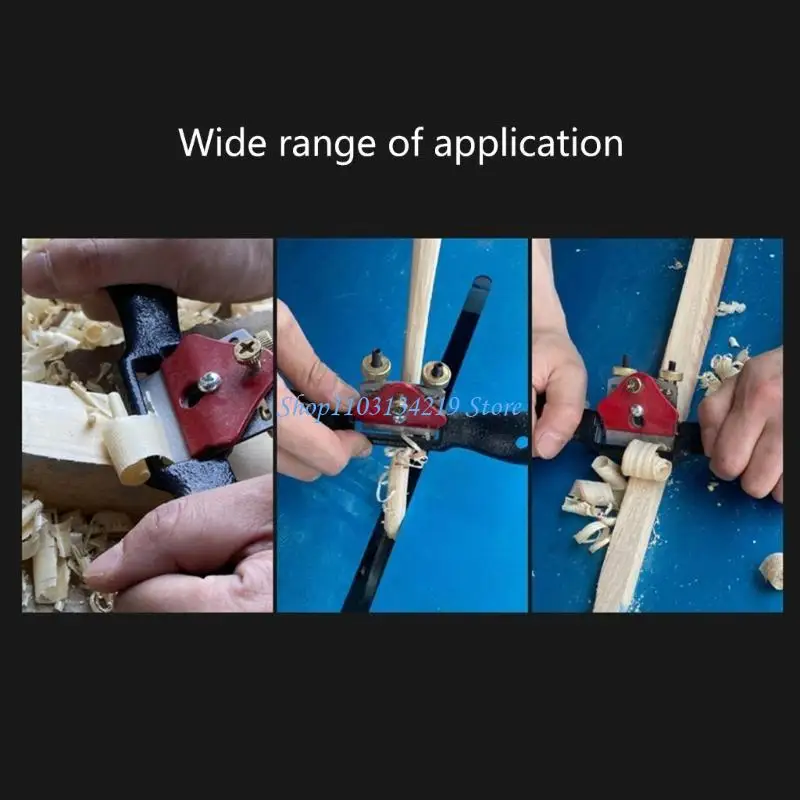 N5KC Ergonomic Handle Smoothing Trimming Plane For Carpentry DIY Projects