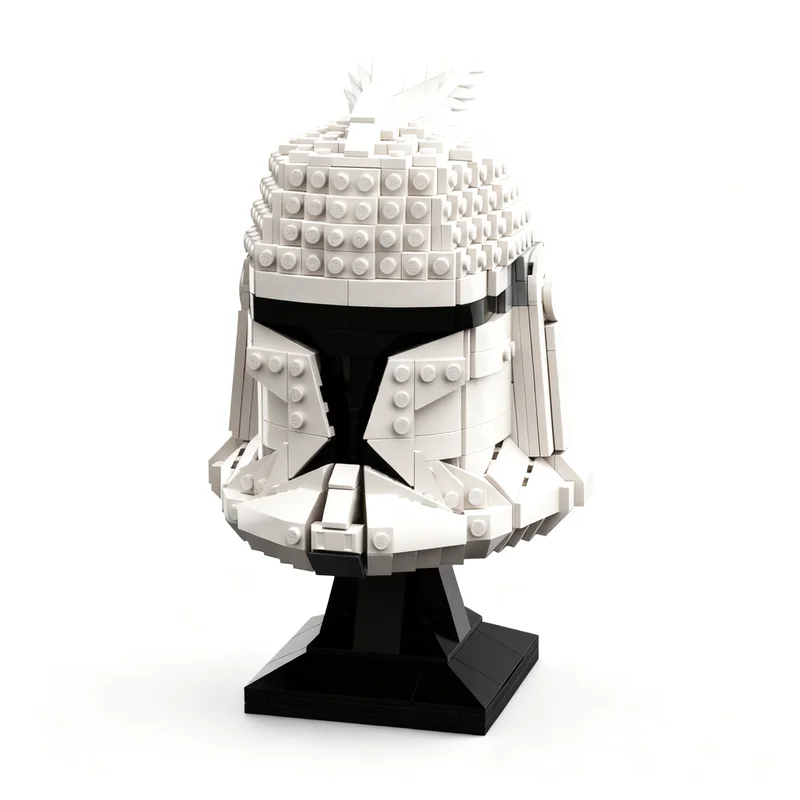 

757PCS MOC Space Battle AP1 Clone Helmet Model Fighter DIY Creative Ideas Child Toy Assembly Puzzle Gift Birthday Custom Kids