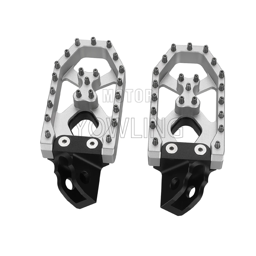 Motorcycle Foot Pegs FootRest Footpegs Rests Pedals For Suzuki DR650SE 1996-2023 RM 85 DR-Z 250 125/L DR 650 250 350 DR650 SE