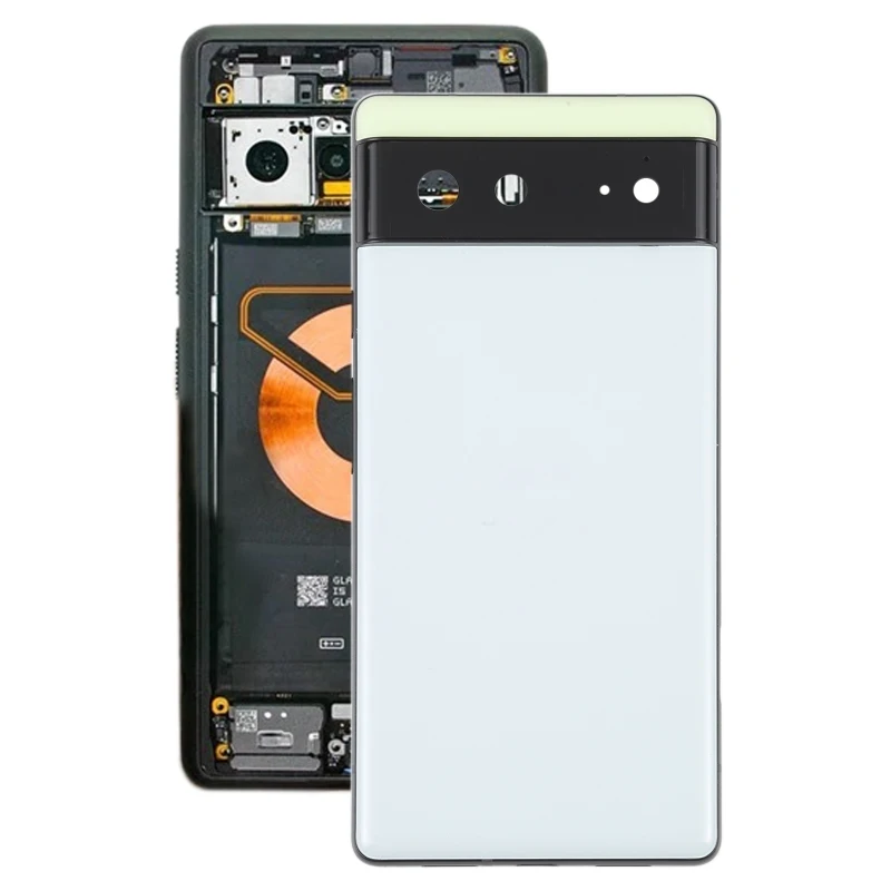 For Google Pixel 6 Battery Back Cover with Middle Frame