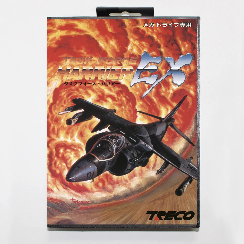 

Hot Sale Task Force Harrier EX Game Card With Retail Box 16bit MD Cart For Sega Mega Drive/Genesis System