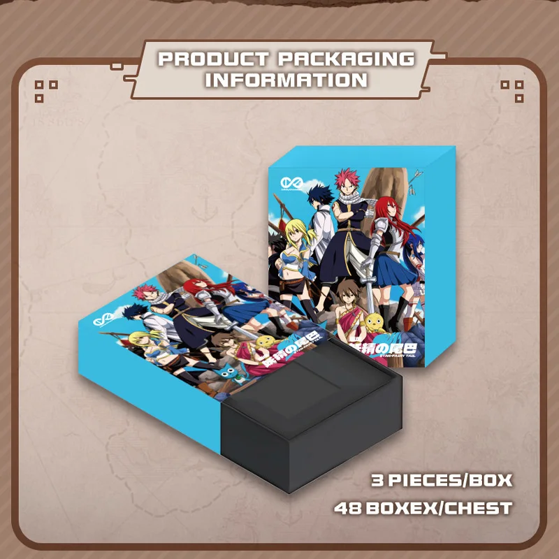 Fairy Tail Anime Collectible Trading Cards Mage Guild Dorea Series Cartoon Characters Card Game Collection Cards Toys Gifts for
