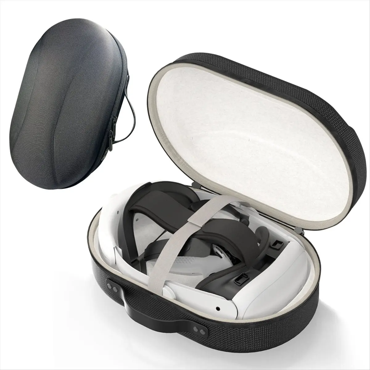 *A14E For Meta Quest 3S VR Storage Bag Suitcase Bag Anti-Drop and Scratch Hard EVA Storage Box Headset Storage Box Protective