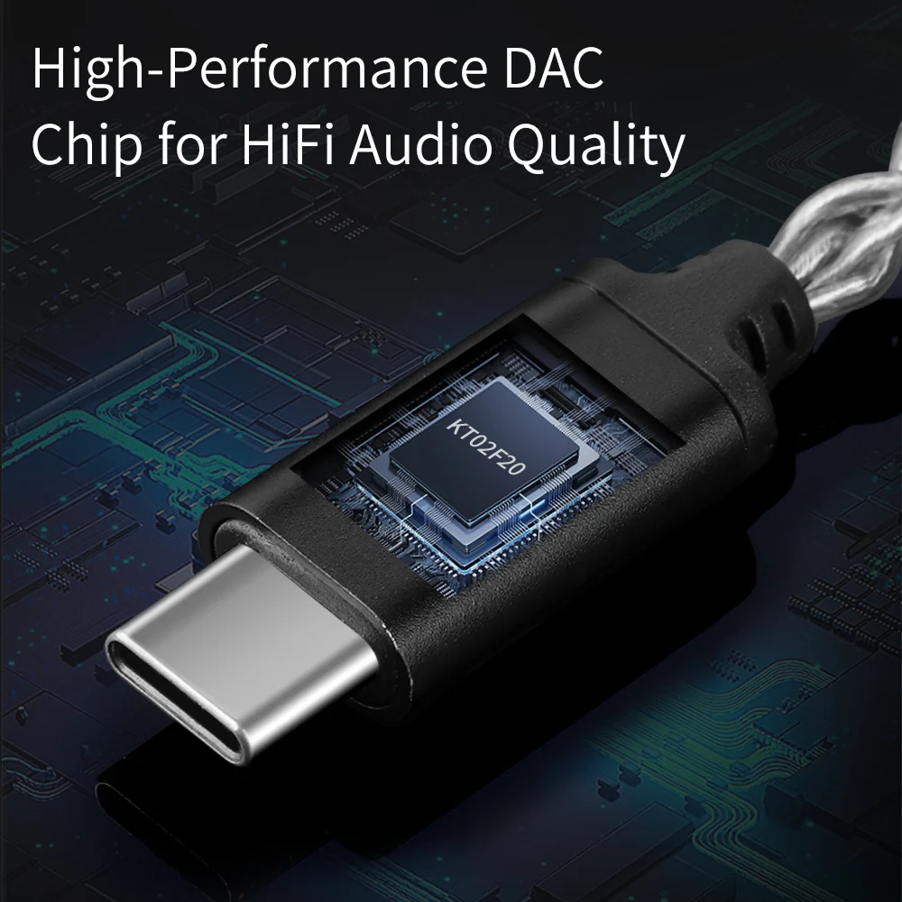 QKZ TC MAX Pro USB Type-C إلى 3.5 مللي متر DAC محول فك تشفير واجهة الصوت CX31993/KT02F20 مضخم ضوت سماعات الأذن آيفون سامسونج