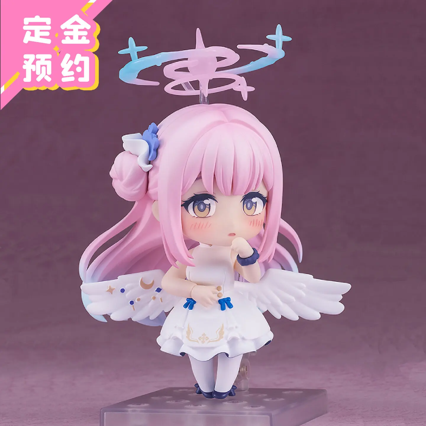 

Genuine Blue Archive Misono Mika Cosplay Anime Q Versions Figurine Garage Kits Cartoon cute Model Desktop Ornament Gift