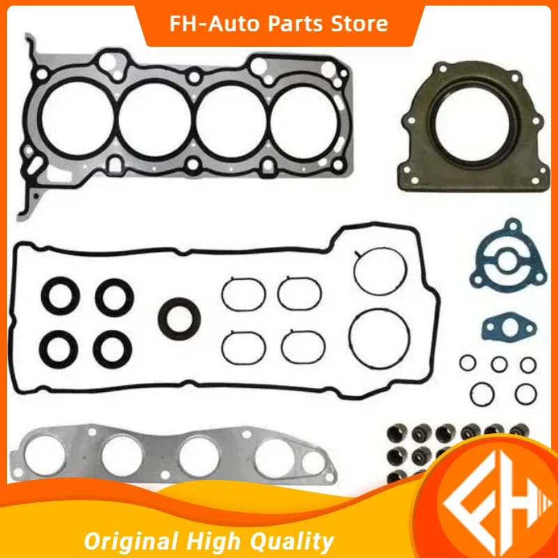 Genuine Gasket Kit Set Engine Overhaul Gasket Set For Jac J3 A137 J4 J5 J6 Vvt Engine Oem: 1000gg010p