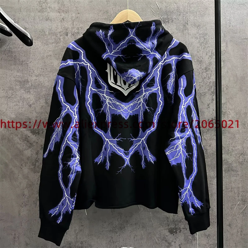Missing Since Thursday 3M PURPLE THUNDER Hoodie For Men Women High Quality Hooded Oversized Pullovers