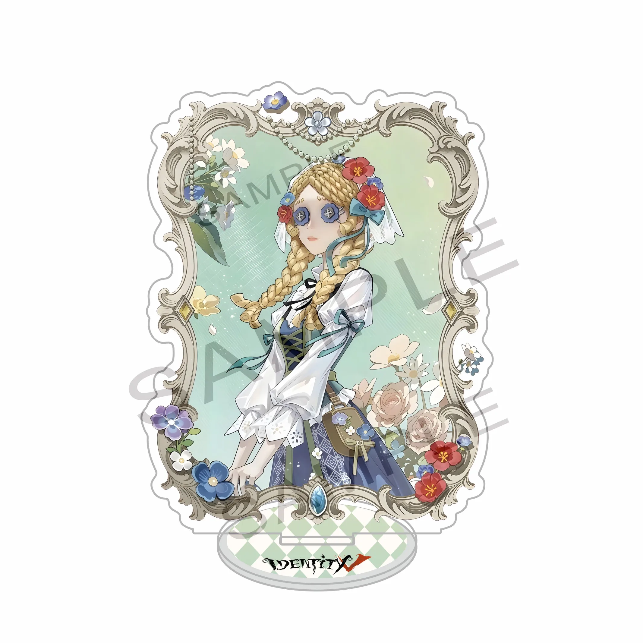 Hot Anime Game Identity V Acrylic Stand keychains Gallery Corridor Series Jack Aesop Carl Desk Ornaments Accessories Gifts 13cm view 3