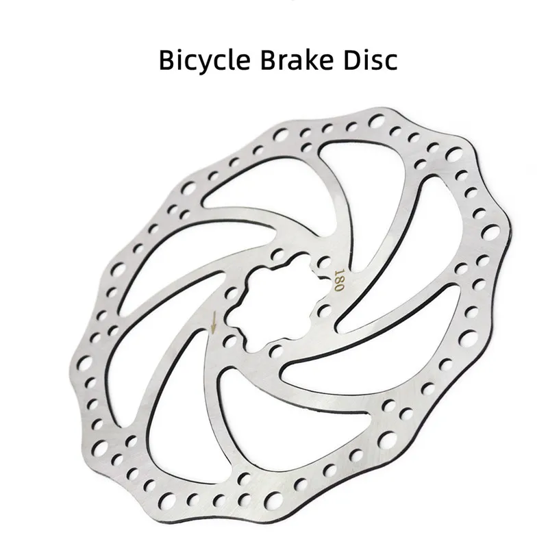 ZOOM Bicyle Brake Rotors Set 140/160/180/203mm Cycle Mtb Stainless Steel Six Holes Brake Rotors With Bolts Other Bicycle Parts