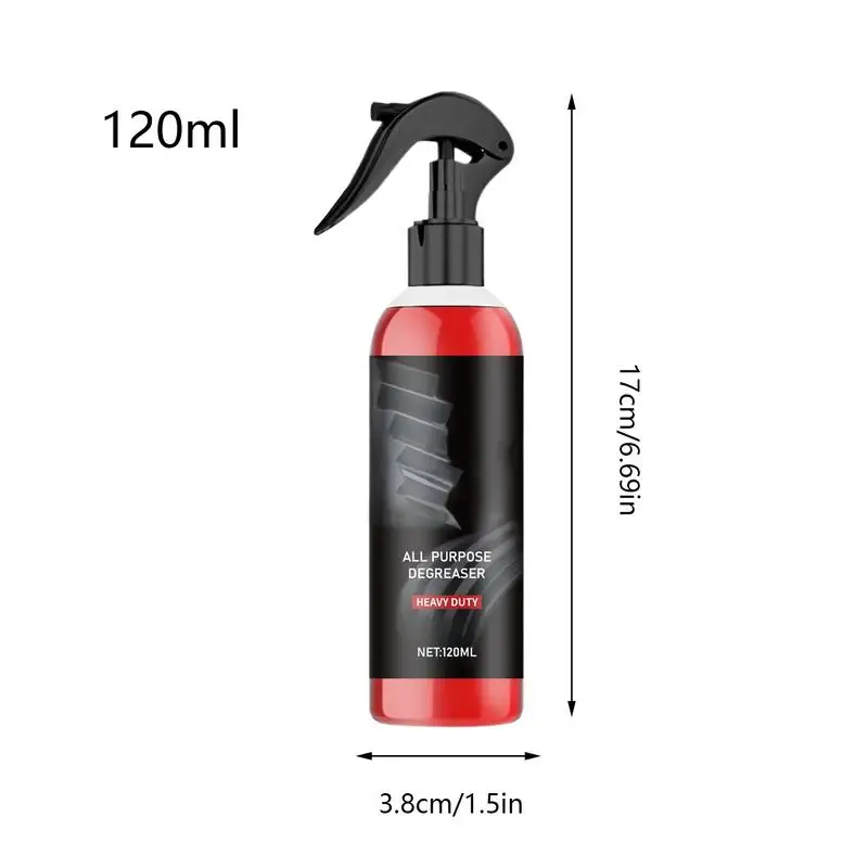 Desengordurante de carro spray limpador de carro revestimento spray 120ml limpador exterior de carro para caminhões carros agente de revestimento de carro limpador automotivo