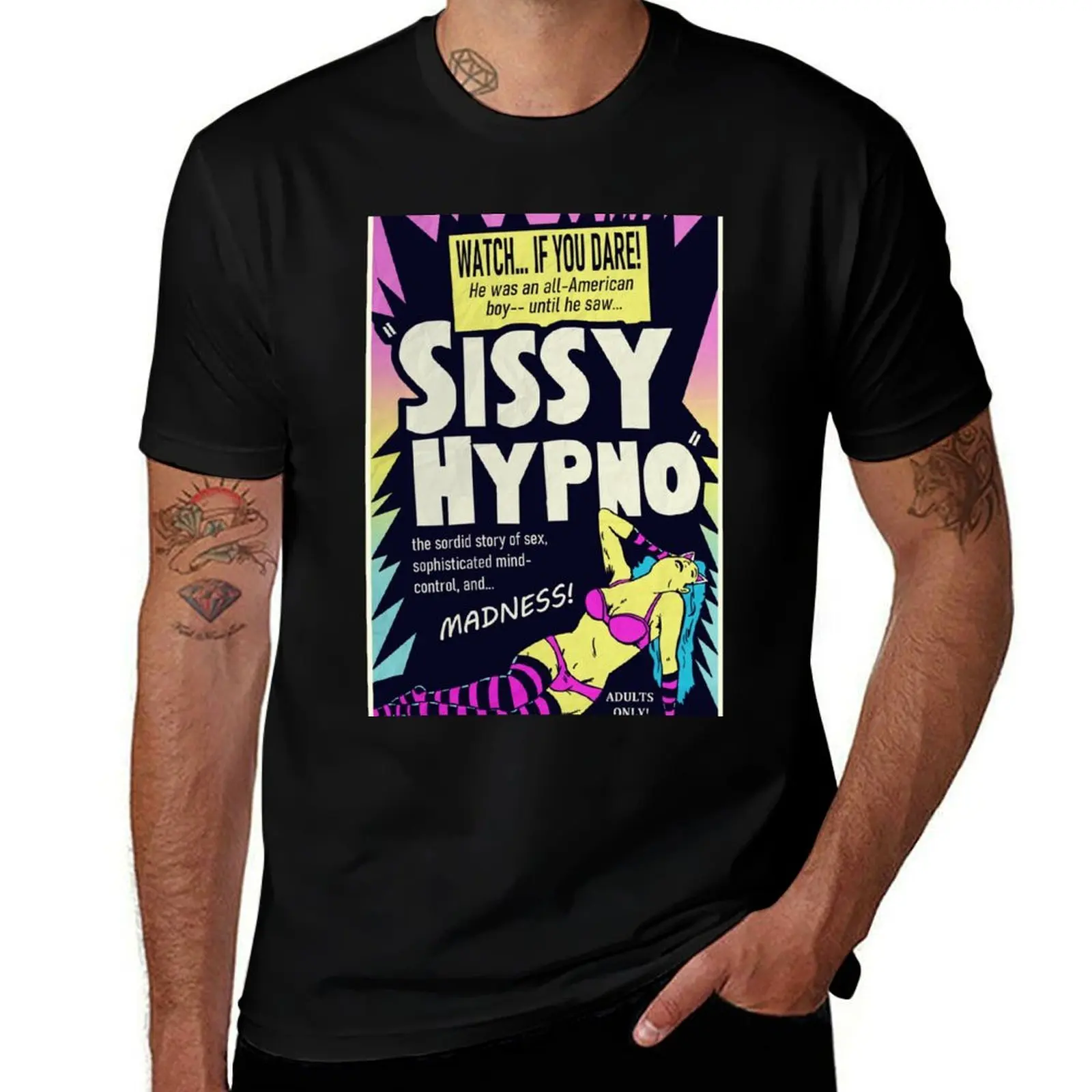 

SISSY HYPNO T-Shirt Casual Soft Cotton Short Sleeve Tee
