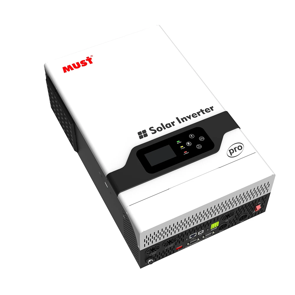 24V 48V Inverter Charger Pure Sine Wave 3000W Home Inverter with Solar Controller WIFI Remote Monitoring for Home System