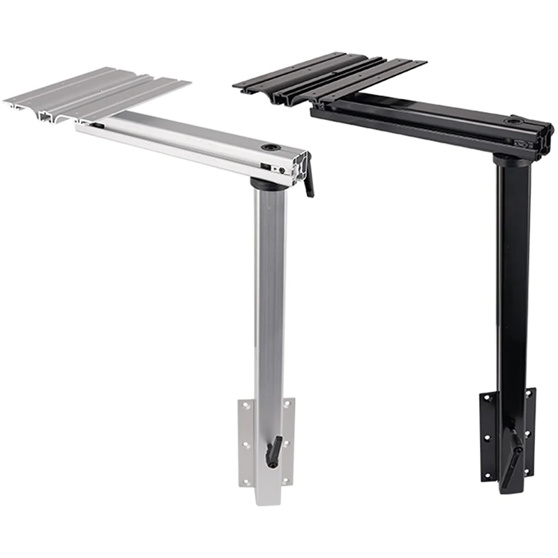 Removable Folding Swivel Table Leg Aluminum Alloy RV Caravan & Marine Boat Yacht Motorhome Rotating for Optimal Use