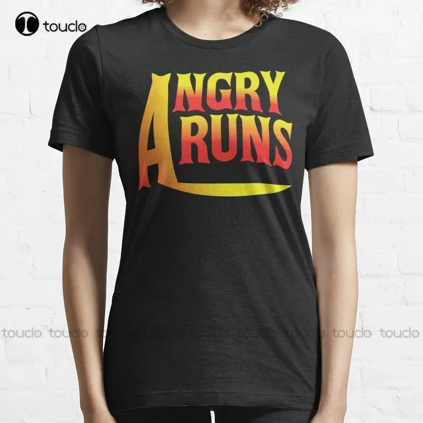 Angry Runs Good Morning Football T-Shirt women's t-shirts Custom aldult Teen unisex digital printing Tee shirt fashion funny new