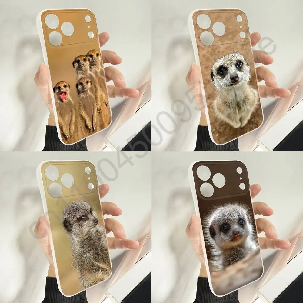 

Leopard Funny Lovely Meerkat Phone Case For iPhone 11,16,15,14,13,17,12,Plus,E,Air,Mini,Pro,Max Magnetic Magsafe Soft Cover