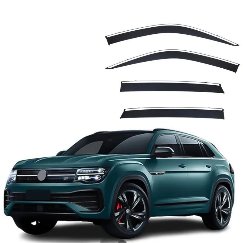 

Window Visor Car Rain Guard Visor Side Window Deflector For VW Volkswagen Teramont Atlas Cross Sport 2016 2017 2018 2019-2024