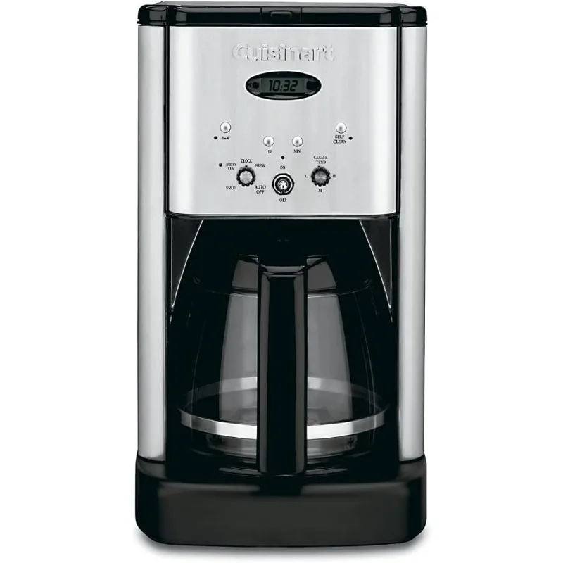 

Cuisinart DCC-1200P1 Brew Central 12-Cup Programmable Coffeemaker Coffee Maker, Carafe, Brushed Chrome