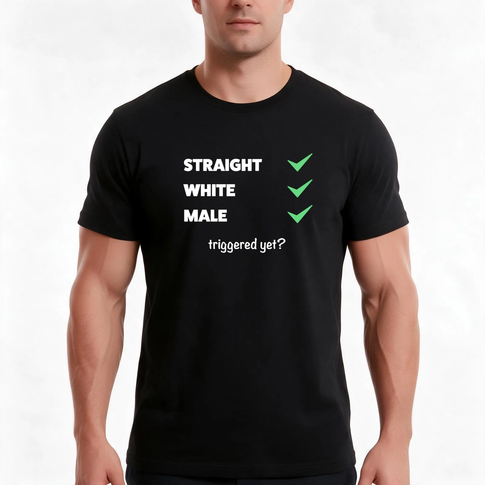 Anti Woke - Funny Conservative Shirts T-Shirt Summer Casual Cotton Tee Oversized Streetwear Tops Vintage Graphic Print