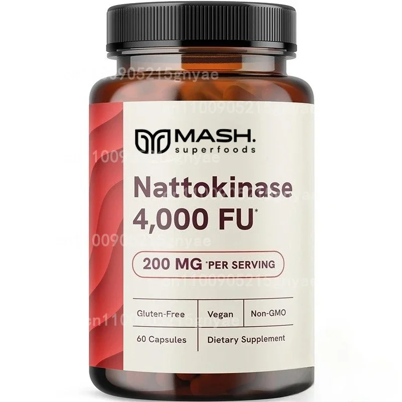 Bromelain & Turmeric with Nattokinase - Selenium, Green Tea, Dandelion - Capsules