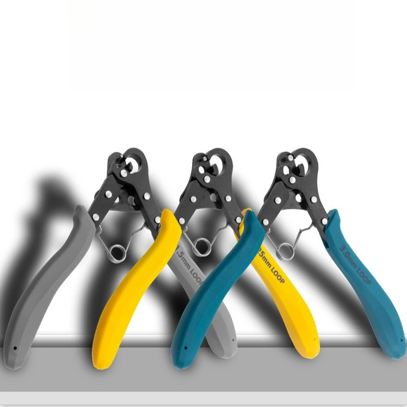 

Professional Jump Ring Pliers 3 Size 1.5/2.25/3.0mm Jewelry Wire Wrapping Tool, DIY Craft Pliers for Making Earrings & Necklaces