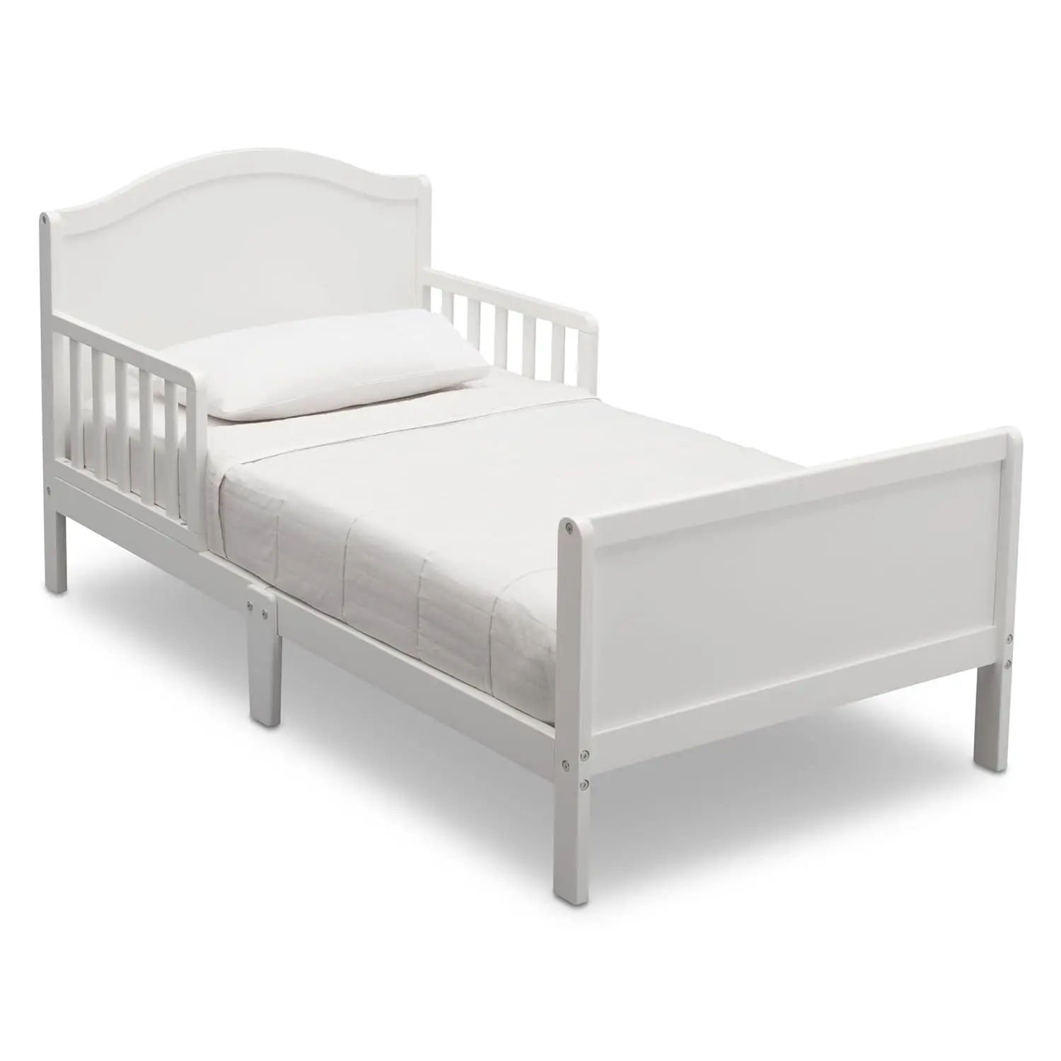 

Children Bennett Wood Toddler Bed - Greenguard Gold Certified, Bianca White