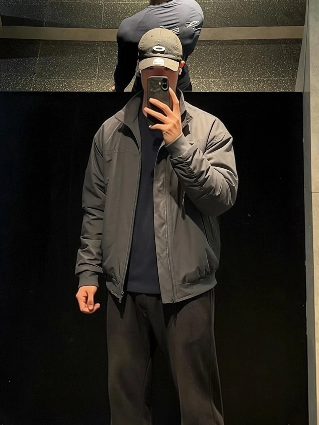 

Wolf ey American Sle ort Baseball Jaet Men's Spring Hard Man Sle Flight Coat Cleanfit Stand Fit Youth Faion