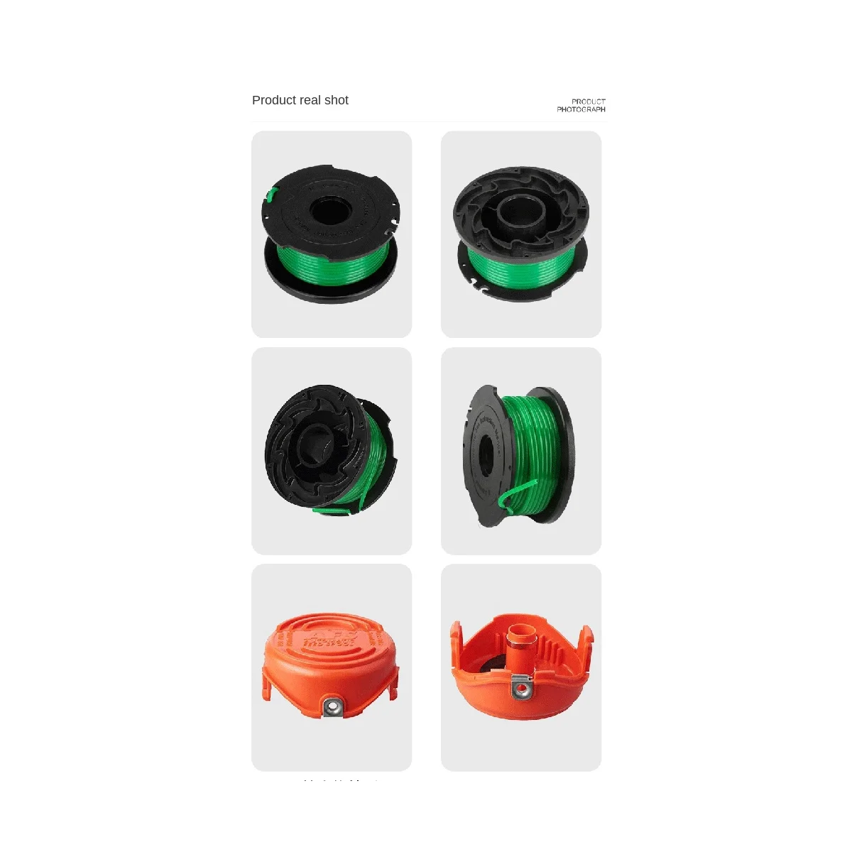 交換用スプール牽引ヘッドロープ、芝刈り機アクセサリー、080-/90583594、4個