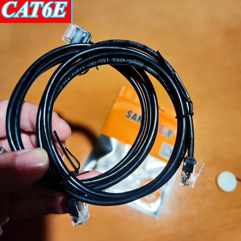 Networks Cat6A Gigabit Ethernet Cable Cat6e for Home Broadband Telecommunications and Computer Connections Short Network Cable