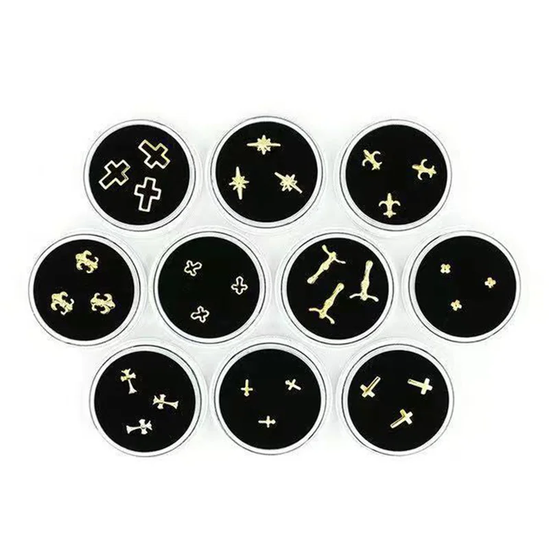 3 PCS Tooth Jewelry Ornaments Acrylic Teeth Gems Kit Tooth Diamond Teeth Decoration With Box Fashion Teeth Beauty Metal Diamond