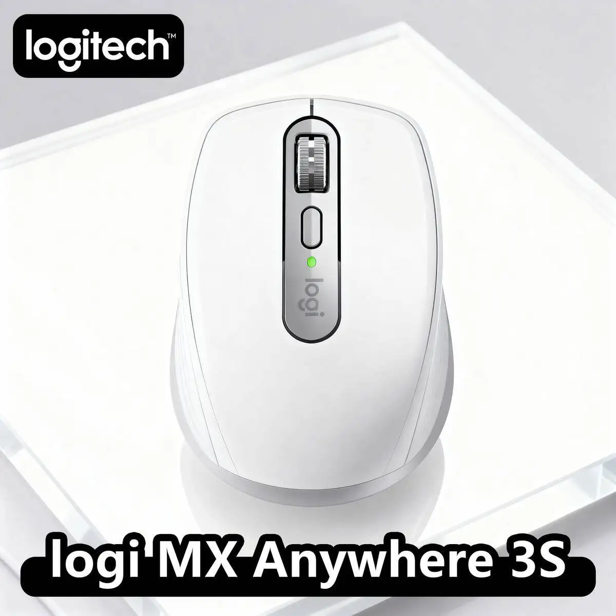 

Logitech MX Anywhere 3S Mouse, Wireless, 8000 DPI Darkfield, MagSpeed Wheel, 3-Device (Multi style Logitech mouse)