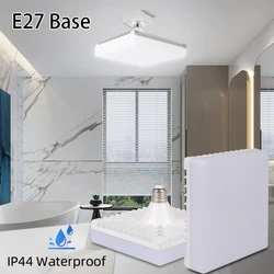 Square Led Light Bulbs E27 Indoor Ceiling Lighting for Living Room Corridor 30/40/50/65W Super Bright Garage Lights Led Bulb