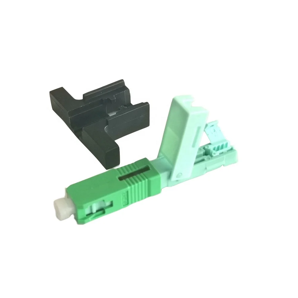 Imagem -05 - Conector Rápido de Fibra Óptica sc Apc Conector Frio Monomodo Ferramenta Ftth 53 mm