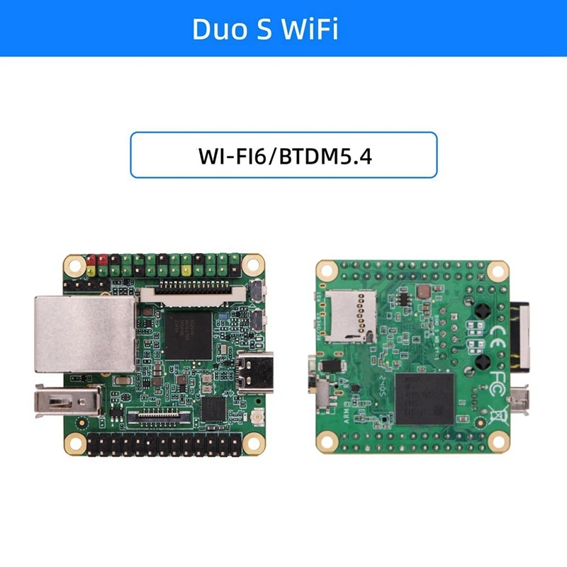 Scheda di sviluppo Milk-V Duo S WI-FI 6/BT5+EMMC 8G RISC-V ARM Supporto Commutazione con un clic ARM/Avvio RISC-V