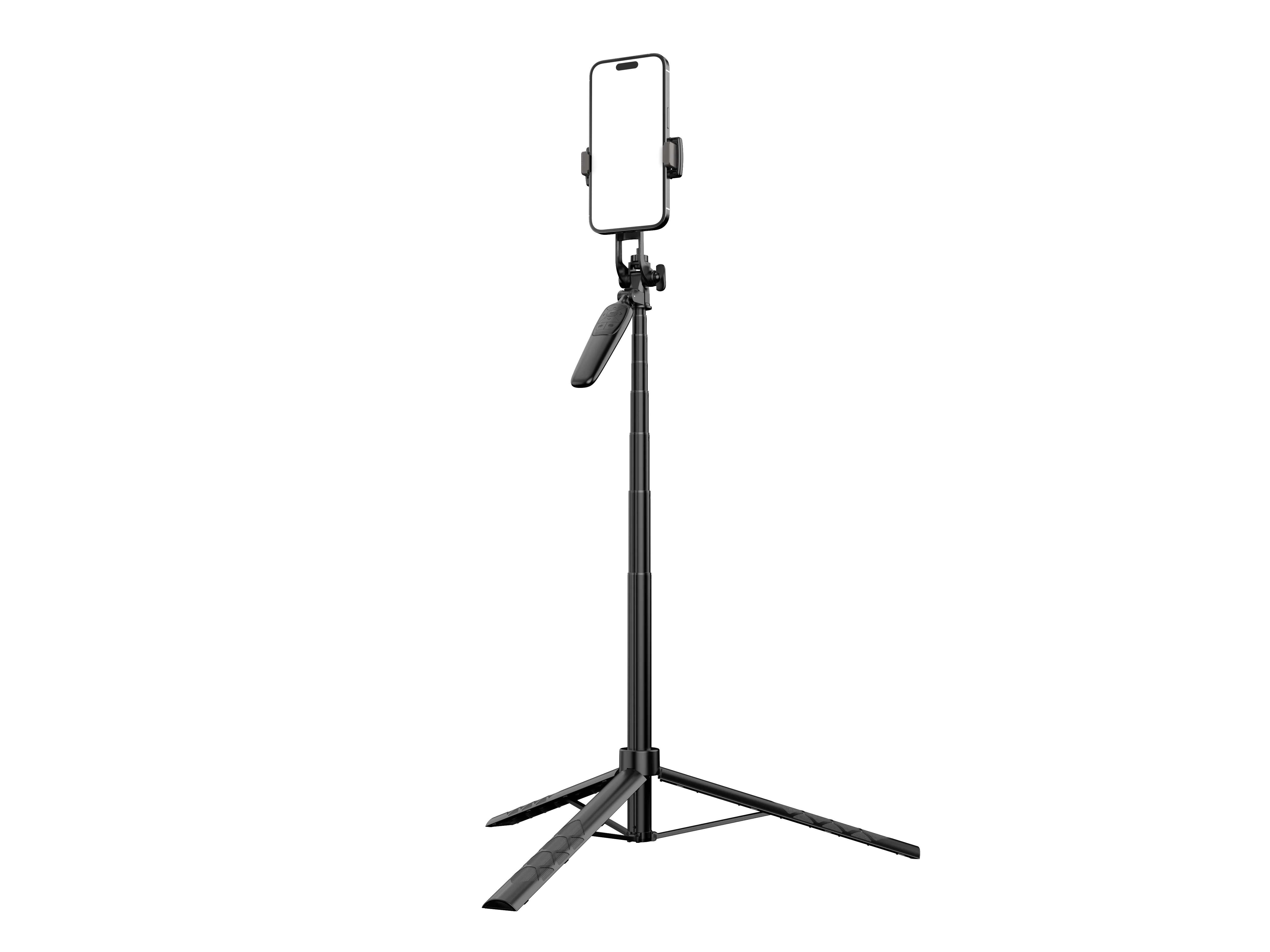 A81S 1.8M Aluminum Alloy Foldable Expandable Selfie Stick Portable Phone Holder Bracket