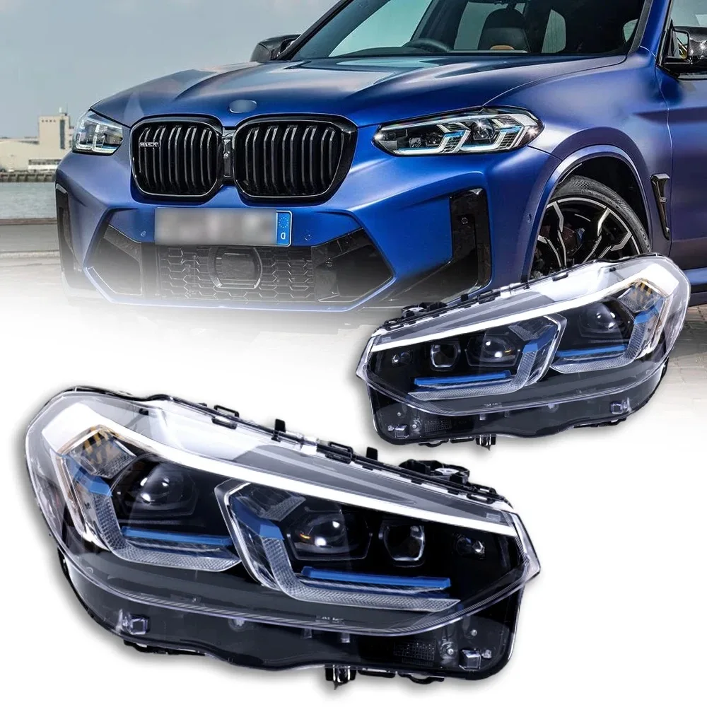 Car Lights For BMW X3 Headlight X4 G01 2018-2022 LED Front Lamps Daytime Running Lights Dynamic Turn Signals Car Accessories